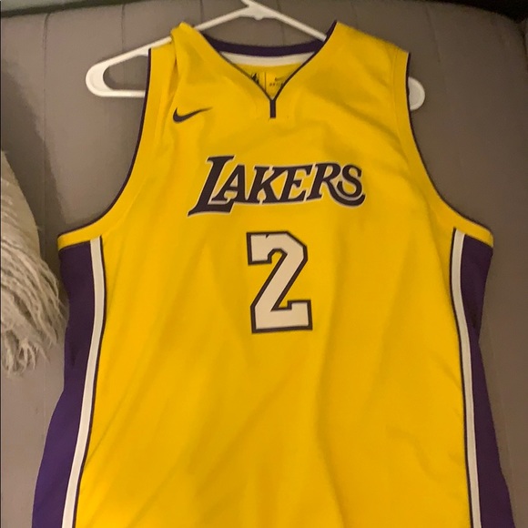 lonzo ball lakers jersey